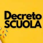 Decreto Scuola