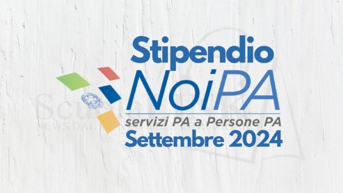 Stipendio NoiPA Settembre 2024