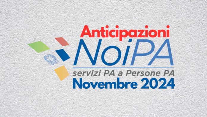 Anticipazioni Stipendio Novembre 2024