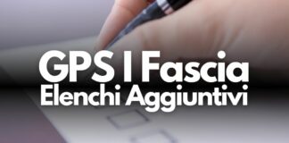 Elenchi Aggiuntivi GPS I Fascia