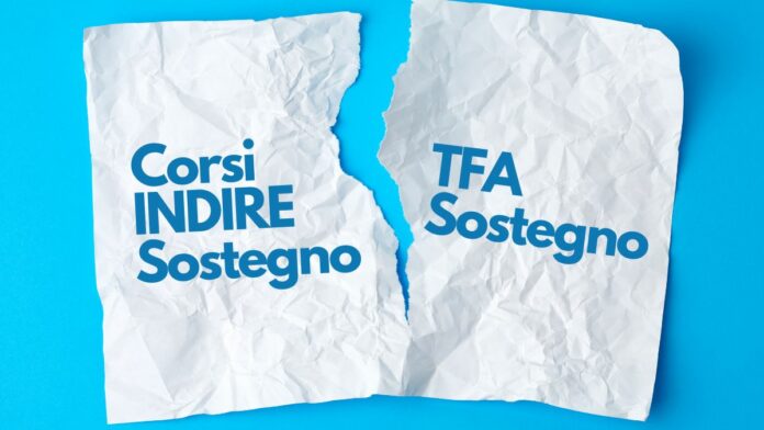 Corsi INDIRE Sostegno contro TFA Sostegno