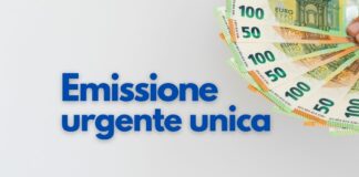 Emissione urgente unica