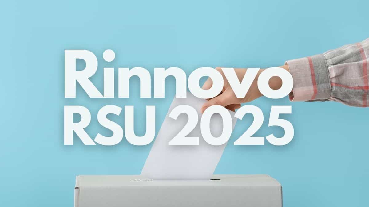 Rinnovo RSU 2025: siglato protocollo tra ARAN e sindacati, calendario elezioni