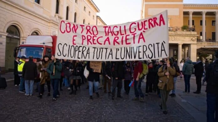 Movimento di protesta di Rettori e ricercatori precari