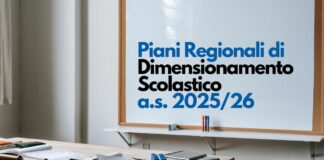 Piani Regionali di Dimensionamento Scolastico