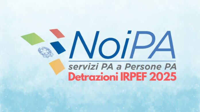 NoiPA, detrazioni IRPEF