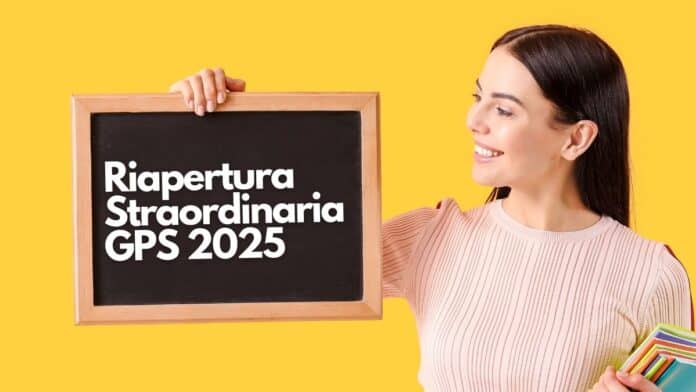 Riapertura Straordinaria GPS 2025