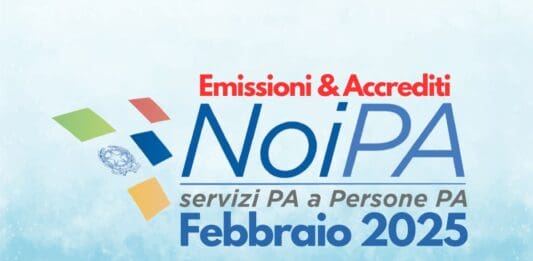 Calendario Emissioni e accrediti Stipendi NoiPA Febbraio 2025