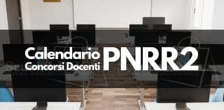 Calendario prove scritte Concorsi Docenti PNRR2