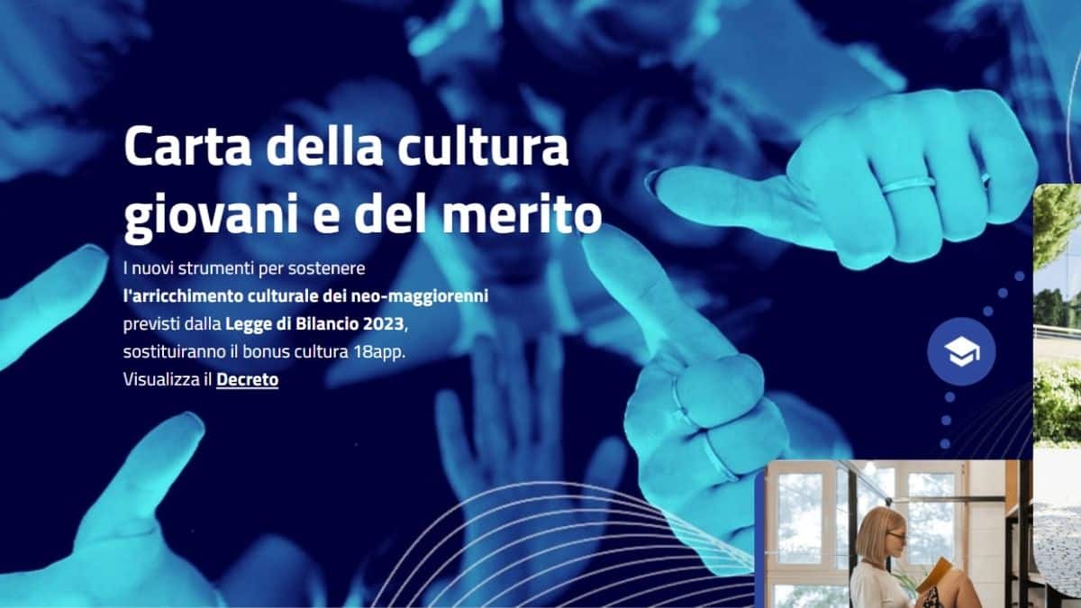 Decreto Cultura: nuovi fondi per librerie, biblioteche e Carta Giovani