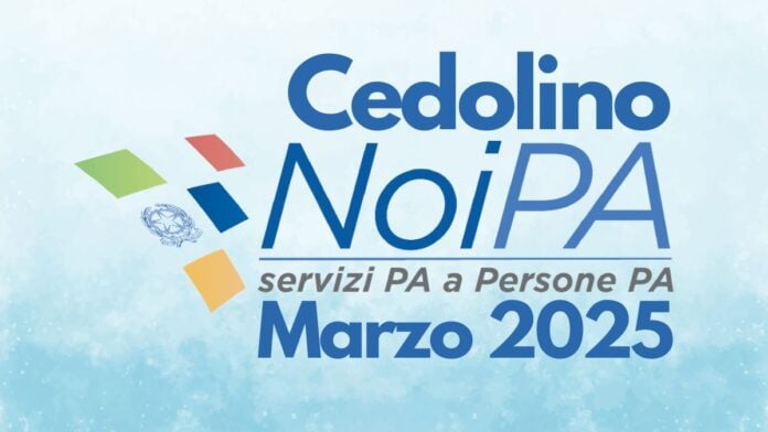 Cedolino NoiPA Marzo 2025