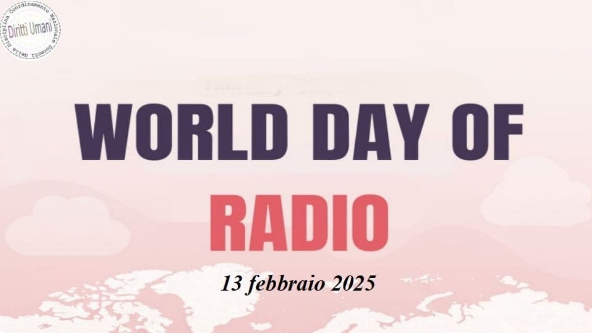 Giornata internazionale della Radio 2025: comunicato CNDDU