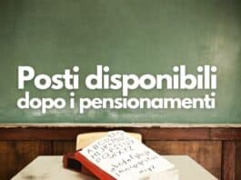 Posti disponibili dopo i pensionamenti