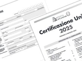 certificazione unica 2025