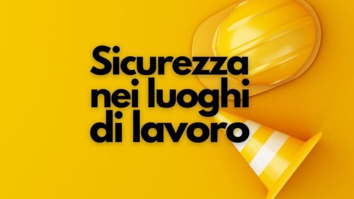 Sicurezza nei luoghi di lavoro