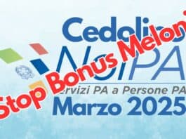 Cedolino NoiPA Marzo 2025 Stop Bonus Meloni