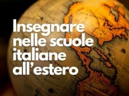 Insegnare nelle scuole italiane allestero