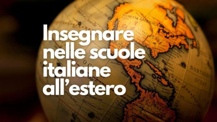 Insegnare nelle scuole italiane allestero